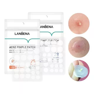 Adesivo Acne Inflamada Espinhas Lanbena Patch Dia E Noite Tipo De Pele Acneica