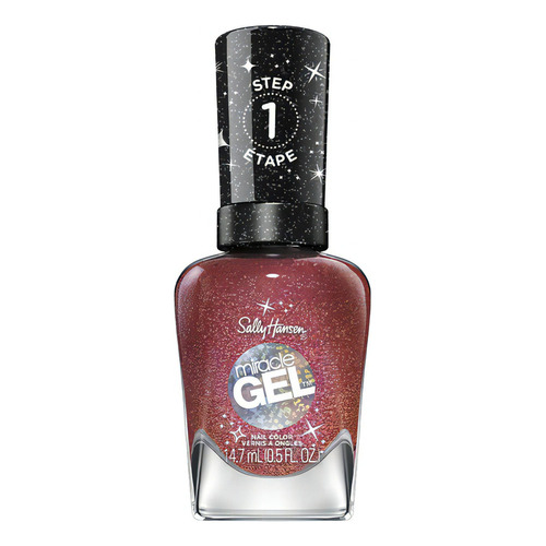 Esmalte De Uñas Sally Hansen Miracle Gel Xmas Edition Color 911 Can I Get A Watt Watt