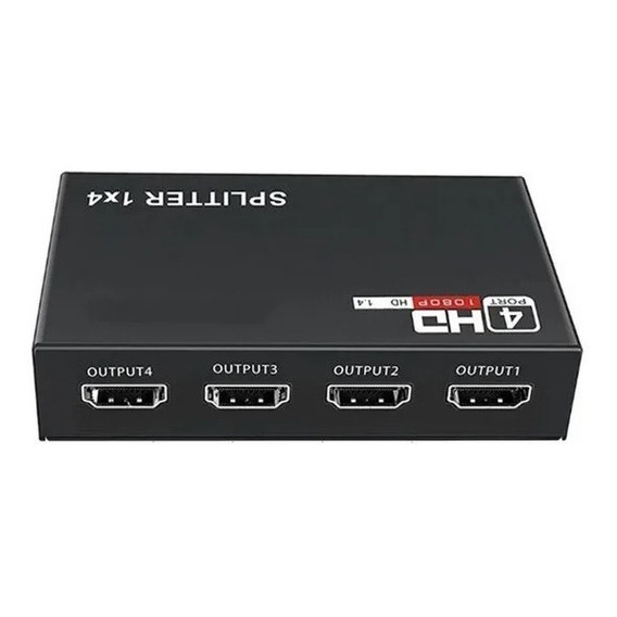 Multiplicador Splitter Hdmi 1 Entrada X 4 Salidas 1080p 1x4