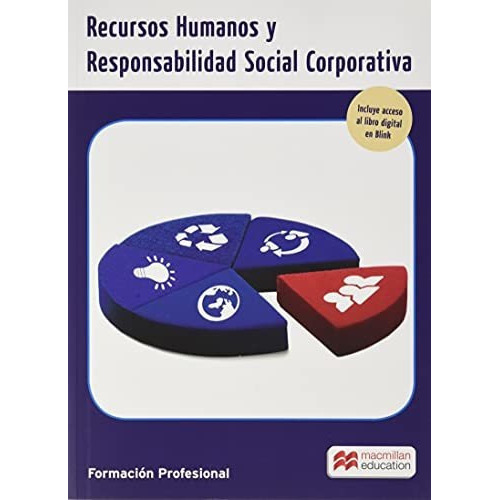 Recursos Humanos Y Responsabilidad Social Corporativa, De Iglesias Prada, Miguel Angel. Editorial Macmillan, Tapa Blanda En Español