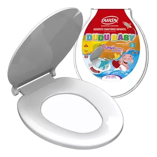 Tabua Sanitário Banheiro Infantil Especial Dudubaby Branco