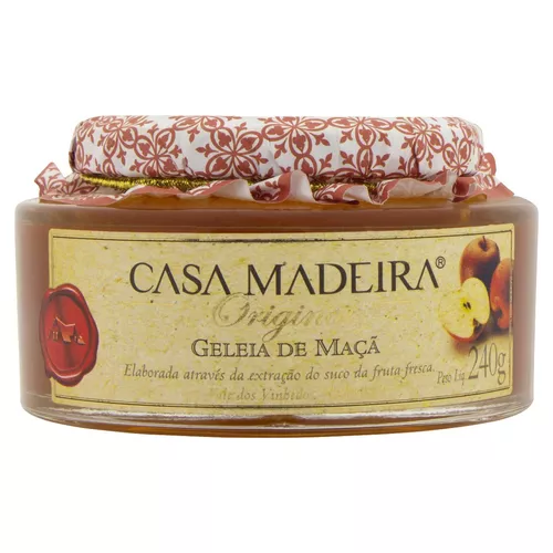 GELEIA DE UVA ORGANICO CASA DE MADEIRA 1X240GRS