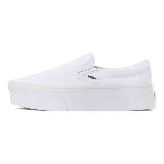 Tenis Vans Classic Slip On Stackform - 7q5rw00 - Blanco - Mu