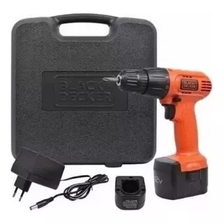 Taladro Inalámbrico Black+ Decker Cd121k Voltaje 12v Color Naranja