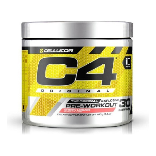 Suplemento en polvo Cellucor  C4 Original aminoácido sabor cherry limeade en pote de 180g