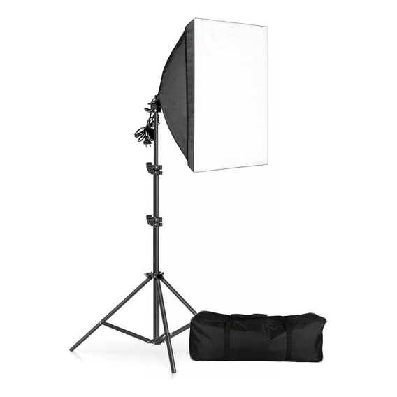 Softbox Trípode Caja De Luz 50x70cm. Fotografía De Estudio