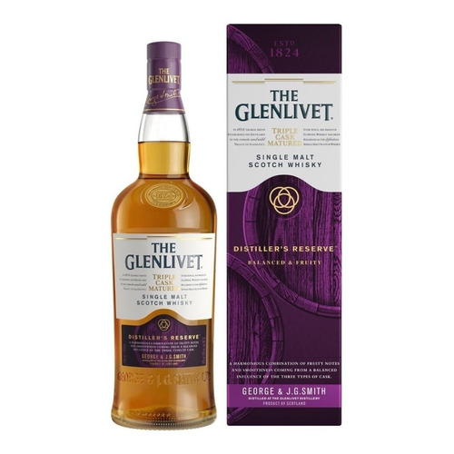 Whisky The Glenlivet Distillers Reserve 1 Litro en Caja