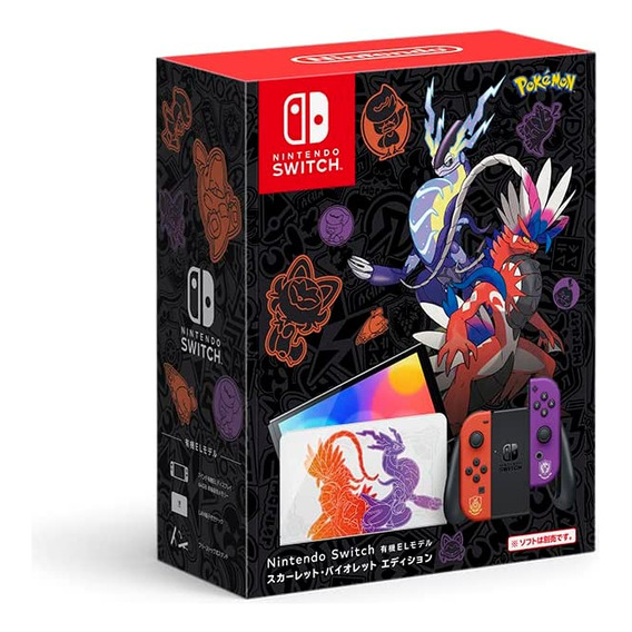 Consola Nintendo Switch Oled 64GB Pokémon Scarlet & Violet Edition