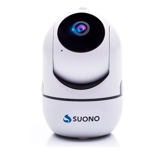 Cámara De Seguridad Suono 360 Ip Microfono Tarjeta Sd Blanca