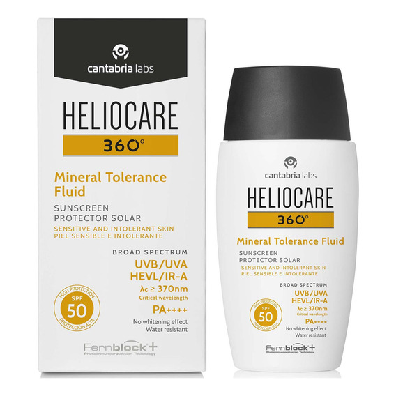 Heliocare 360° Mineral Tolerance Fluid Spf50 - Cantabria Lab