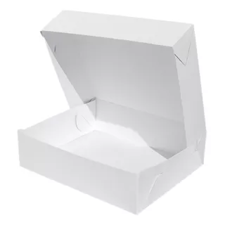 Cajas Para Masas Blancas De 1/4kg - 100 Unidades