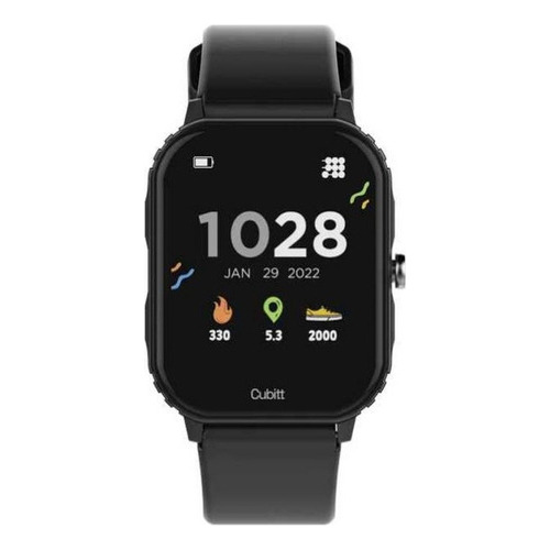 Reloj Smartwatch  Para Unisex Cubitt Cttn Cttn-1 Negro