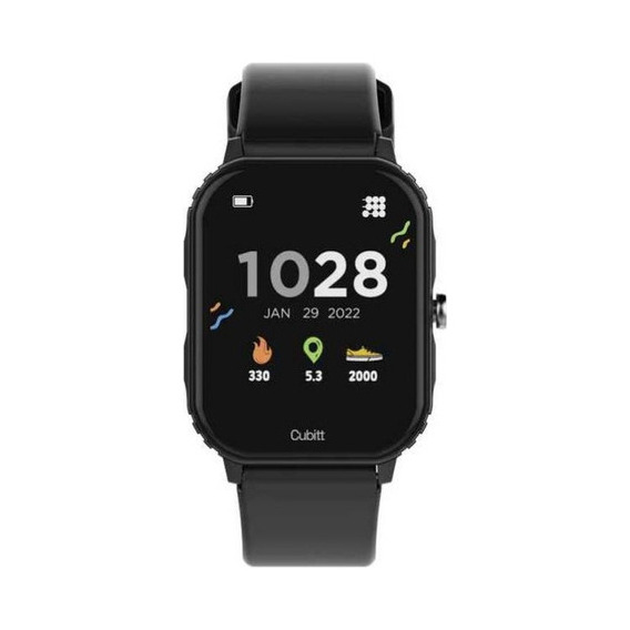 Reloj Smartwatch  Para Unisex Cubitt Cttn Cttn-1 Negro