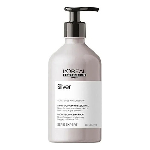 Shampoo Silver Serie Expert X500ml L'oréal Professionnel
