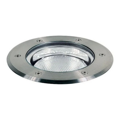 Spot Empotrable Piso Acero Icon Ar111 Con Led 15w Lucciola