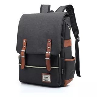 Bolso Morral Retro Hipster Impermeable Para Laptop  15.5