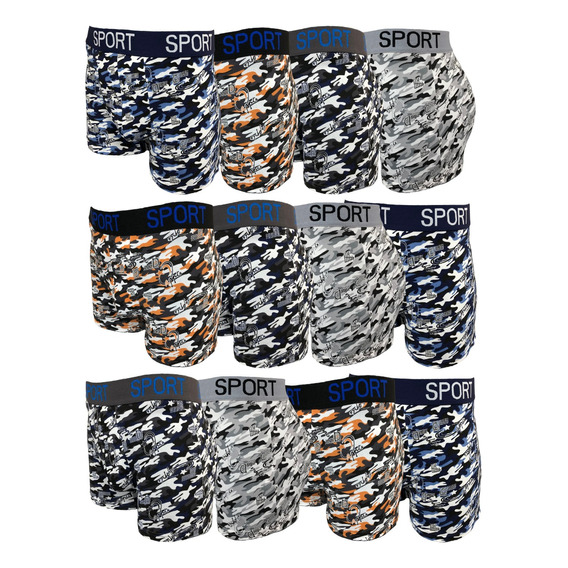 Set 12 Piezas Boxer Hombre