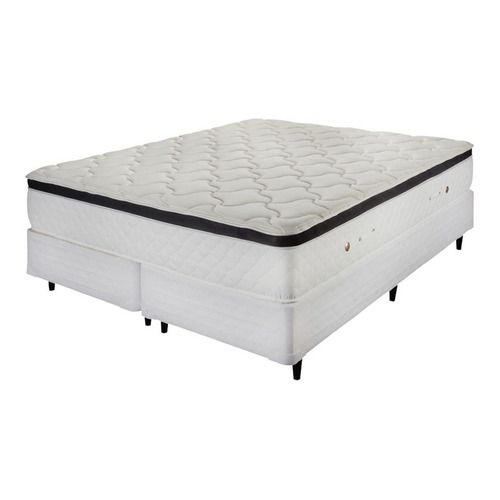 Sommier Meyer Paradise 2 1/2 plazas de 190cmx140cm  blanco