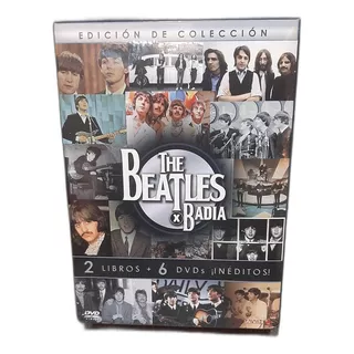  Beatles X Badia 6 Dvd Mas 2 Libros En Box Nuevo + Regalo