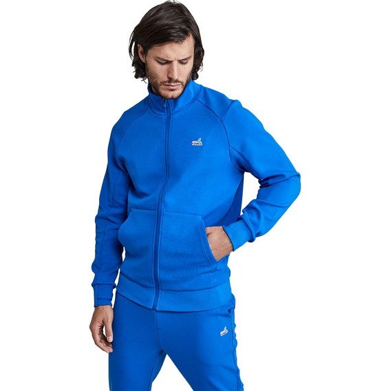 Sudadera Azul Deportiva Prokennex Shl2 Liso Hombre