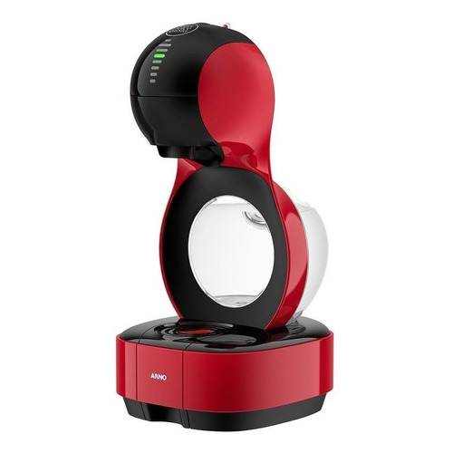 Cafetera Nescafé Arno Dolce Gusto Lumio automática roja para cápsulas monodosis 110V