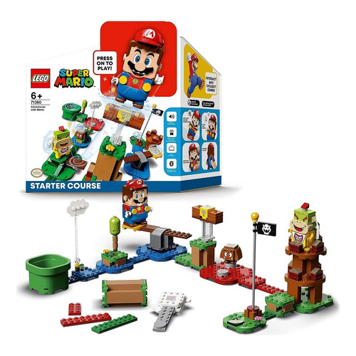 Set De Juego Lego Mario Inicio Cantidad De Piezas 231