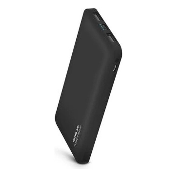 Cargador Power Bank Turbo 10.000mah Negro Tecnolab Tl181bk