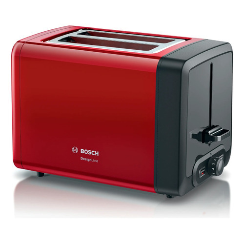 Tostadora Bosch Designline Color Rojo