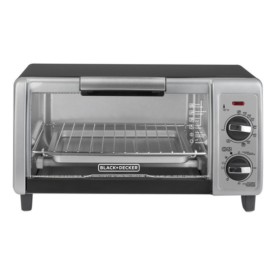 Horno de mesa eléctrico Black+Decker TO1705SG-LA 11L gris 120V