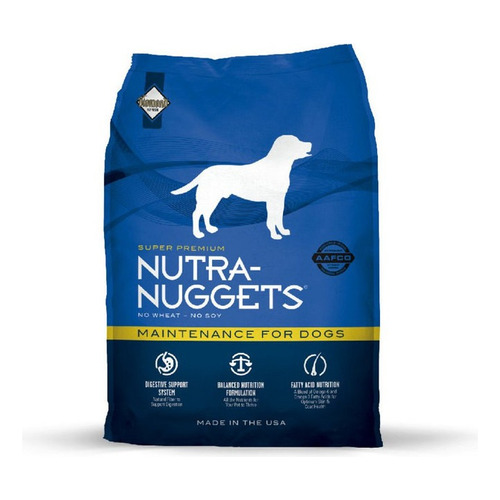 Alimento Nutra-Nuggets Global Maintenance para perro adulto todos los tamaños sabor pollo en bolsa de 15kg