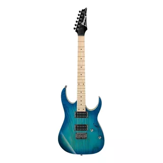 Guitarra Eléctrica Ibanez Rg Standard Rg421 Superstrato De Fresno Blue Moon Burst Con Diapasón De Arce