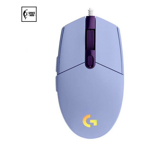 Mouse Gamer Logitech G102 Lightsync Color Violeta