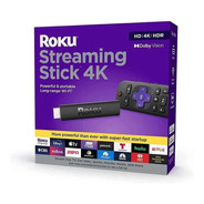 Roku Streaming Stick 3820 4k Remoto C/ Voz Disney Netflix