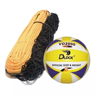 Red Voleibol Embreada Reforzada, Con Balon