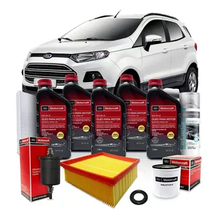 Kit Troca De Oleo Motorcraft Ecosport 2.0 16v  2012 A 2017