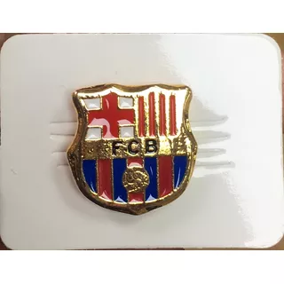 Barcelona Pin Metalico Dorado Futbol Club Barcelona Barça