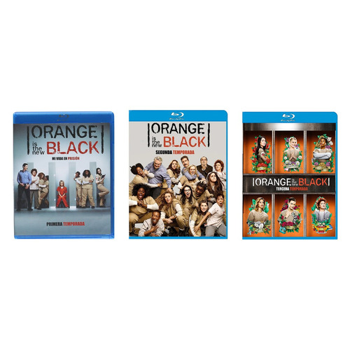 Orange Is The New Black Paquete Temporadas 1 2 3 Blu-ray