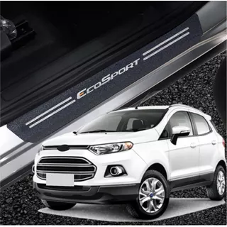 Soleira 8 Peças Ford Ecosport Cor Aço Escovado