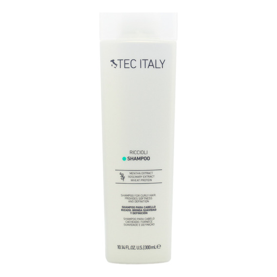 Tec Italy Riccioli Shampoo Cabello Rulos Rizos X 300ml 6c