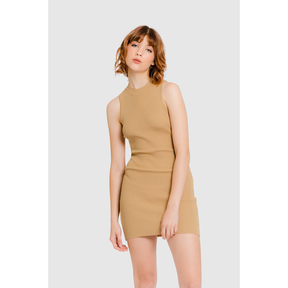 Vestido Arrow - Camel