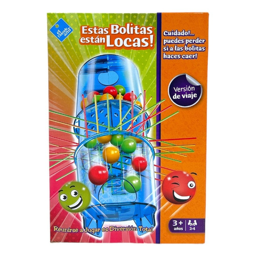 Juego De Mesa Bolitas Locas Versión De Viaje El Duende Azul