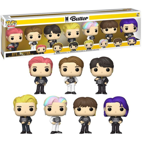 Funko Pop Butter Bts Pack 7 Pcs - Xuy