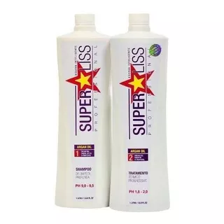 Escova Progressiva Super Liss Argan 1000ml - P/ Loiros