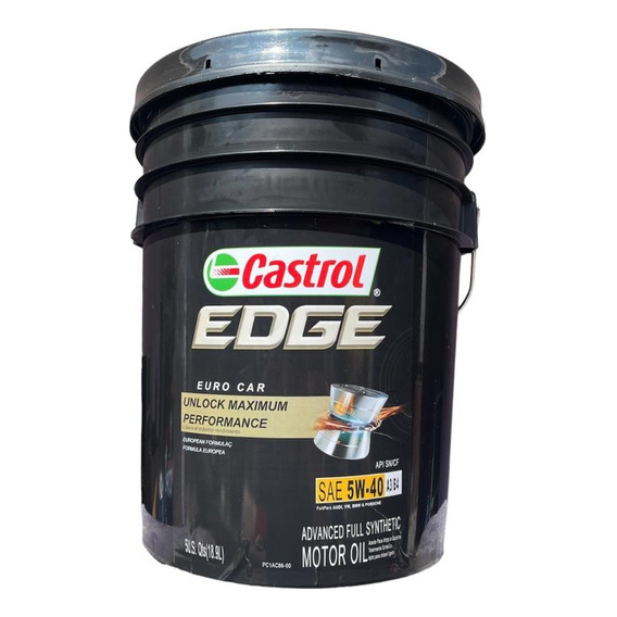 Castrol Edge 5w40 Full Synthetic  Cubeta 18.9 Lts