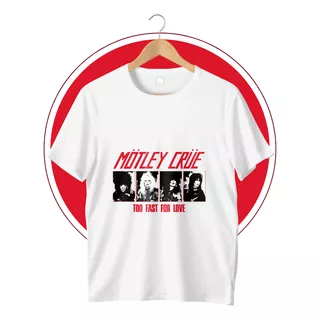 Remera Unisex Motley Crue 2 (0382) Rock And Films