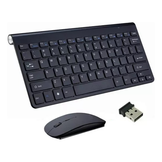 Kit Teclado Mouse Inalambrico Compacto Alta Calidad Everest