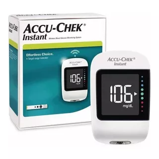 Accu-chek Glucómetro Instant  Con 10 Tiras Y 10 Lanceta