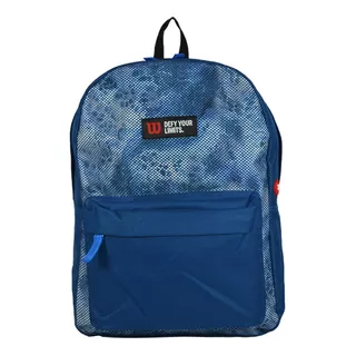 Mochila Wilson Porta Notebook Urbana Deportes Reforzada Gym Color Azul