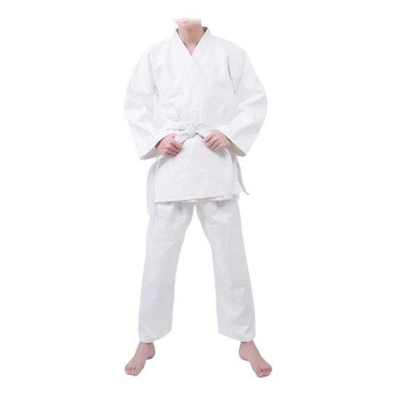 Traje De Uniforme Tradicional De Judo, Manga Larga, Cinturón