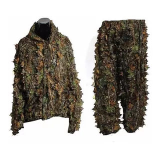 Roupa Camuflada Camo 3d Caça Camping Javali Espera Tamanho G